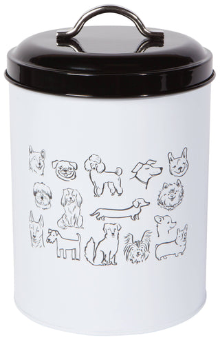 DOG PARKTREAT TIN WITH LID