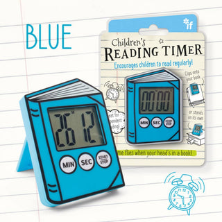 CHILDREN'S READING TIMER: BLUE