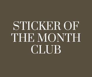 Sticker of the Month Club