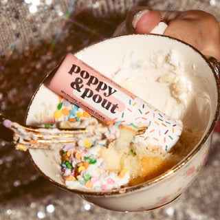 POPPY & POUT LIP BALM | BIRTHDAY CONFETTI CAKE