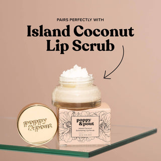 POPPY & POUT LIP BALM | ISLAND COCONUT