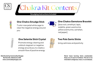 Chakra Balancing Smudge Kit