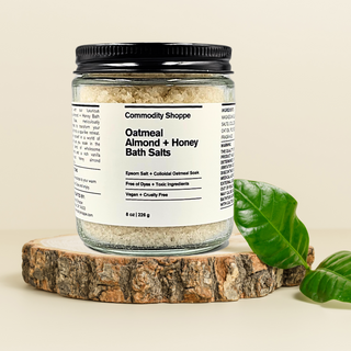 Oatmeal Almond + Honey Bath Salts