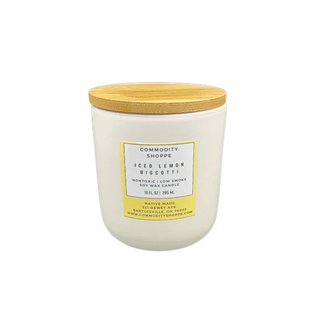 Iced Lemon Biscotti Soy Wax Candle