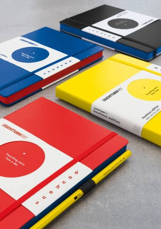 BAUHAUS EDITION HARDCOVER NOTEBOOK: RED COLOR