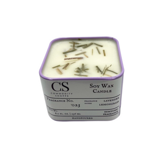 023  Botanical Soy Wax Candle | Lavender Lemongrass