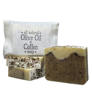 Olive Oil & Coffee Soap Bar