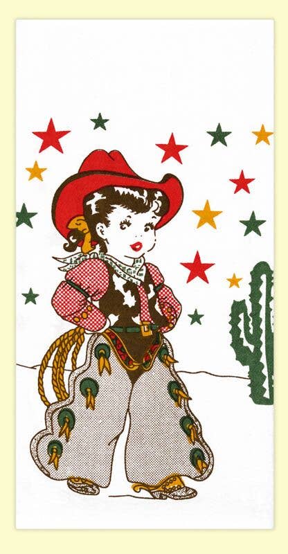 Little Cowgirl Hand Towel