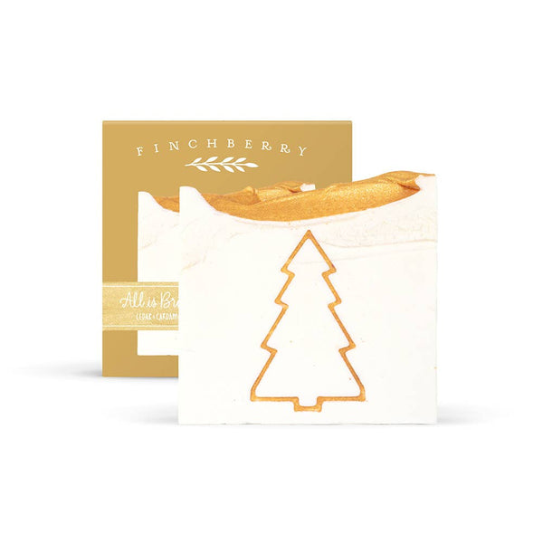 FinchBerry Holiday Soap | All is Bright Soap Box Gift