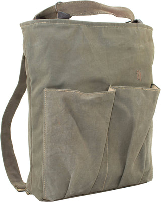 RECYCLED MILITARY TENT BACKPACK/CROSSBODY