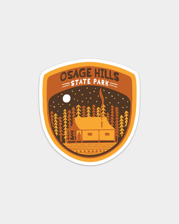 Osage Hills State Park Sticker