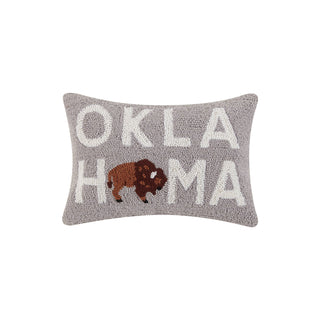 Oklahoma Bison Decorative Hook Pillow