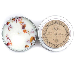 PURE ROSE BOTANICAL CANDLE IN TIN