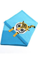Blue Tiger Baby Blanket