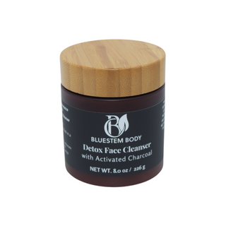 Detox face cleanser with activated charcoal