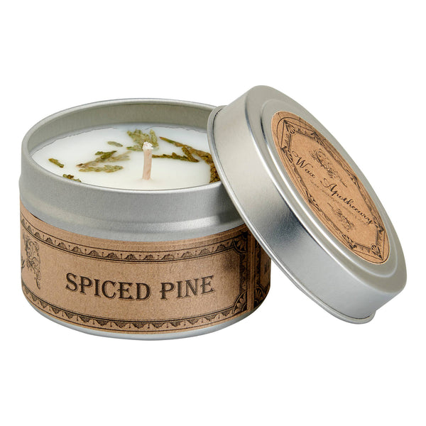 Spiced Pine Travel Tin Candle | Seasonal