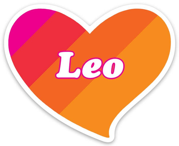 Zodiac Sticker | Leo | July 23 - August 22