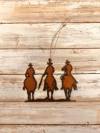 Handcrafted Outlaw | Cowboy Western Rustic Ornament
