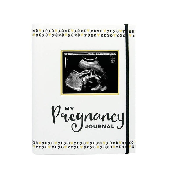 Pregnancy Journal, Black White & Gold