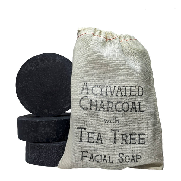 Activated Charcoal & Tea Tree Face Soap