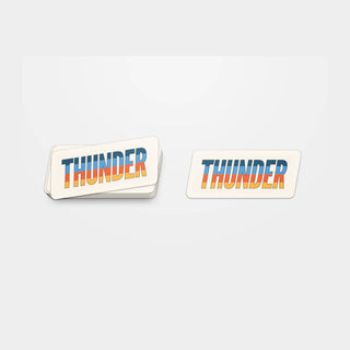 Thunder Sweatband Sticker