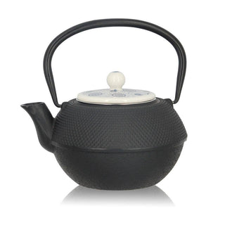 Japanese Teapot | Black Cast Iron