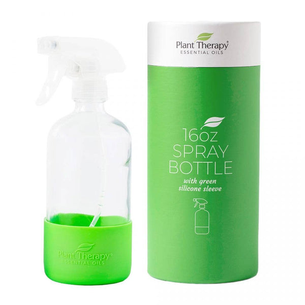 Glass Spray Bottle ( Green )