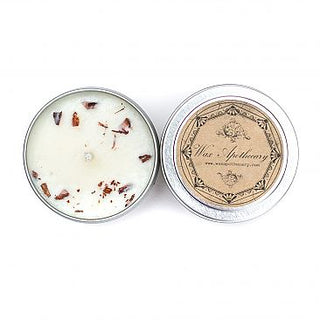 Cassia Cinnamon Botanical Candle  In Silver Tin