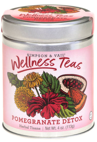 Pomegranate Detox Herbal Wellness Tea