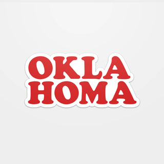 Oklahoma Throwback Sticker