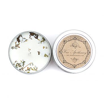 Patchouli Botanical Candle in Tin by Wax Apothecary