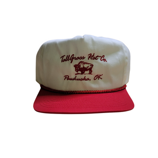 Buy cream-with-red-lettering Tall Grass Hat Co. Hat