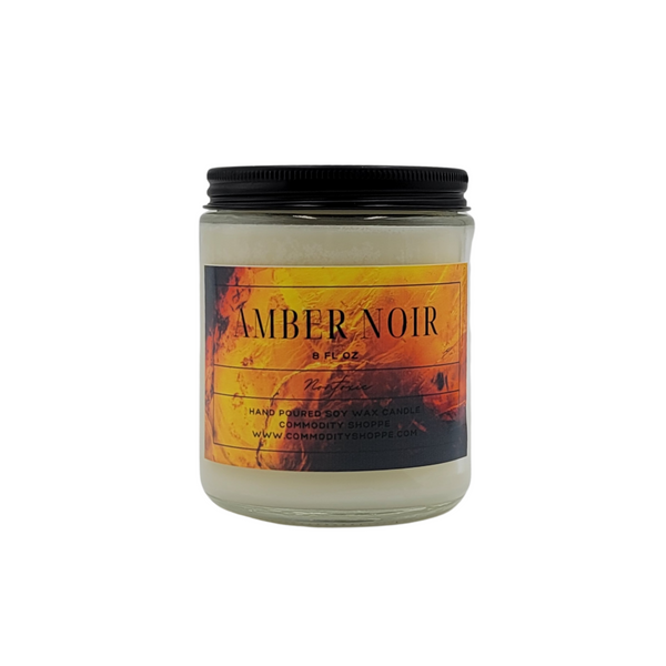AMBER NOIR SOY WAX CANDLE